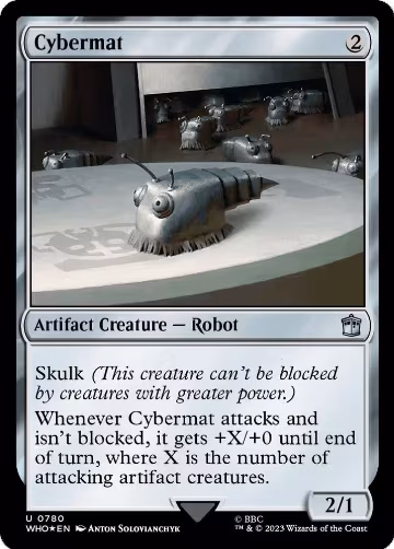 Cybermat (Surge Foil) (780), Universes Beyond: Doctor Who — Magic card price