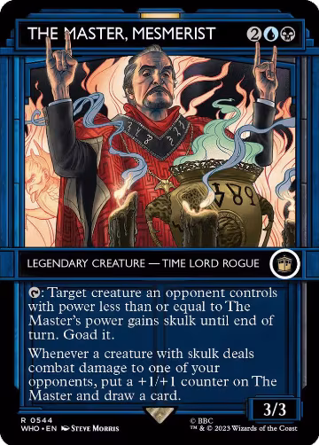 The Master, Mesmerist (Showcase) (544), Universes Beyond: Doctor Who — Magic card price
