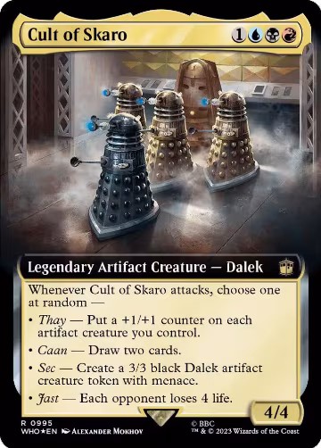 Cult of Skaro (Extended Art) (Surge Foil) (995), Universes Beyond: Doctor Who — Magic card price