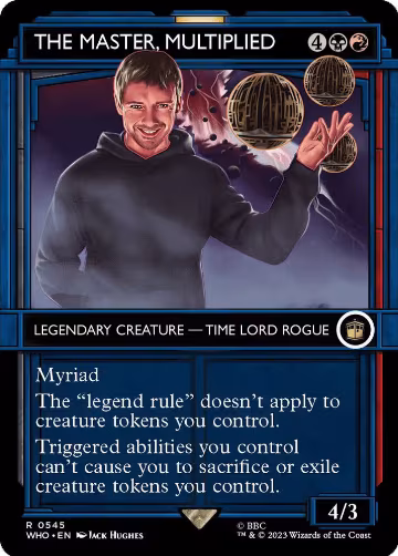 The Master, Multiplied (Showcase) (545), Universes Beyond: Doctor Who — Magic card price