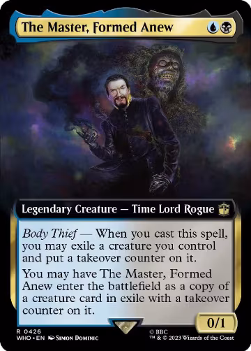 The Master, Formed Anew (Extended Art) (426), Universes Beyond: Doctor Who — Magic card price