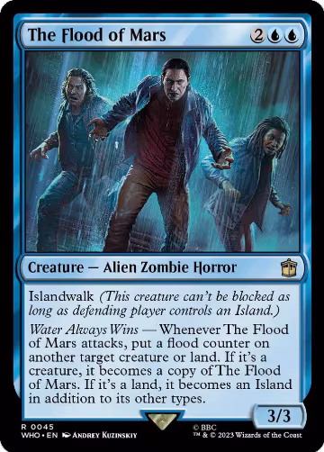 The Flood of Mars (45), Universes Beyond: Doctor Who — Magic card price