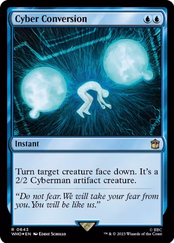 Cyber Conversion (Surge Foil) (643), Universes Beyond: Doctor Who — Magic card price