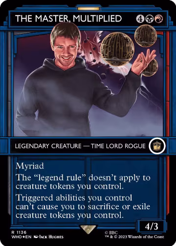 The Master, Multiplied (Showcase) (Surge Foil) (1136), Universes Beyond: Doctor Who — Magic card price