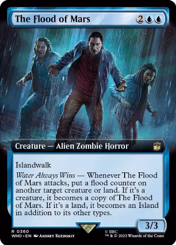 The Flood of Mars (Extended Art) (360), Universes Beyond: Doctor Who — Magic card price