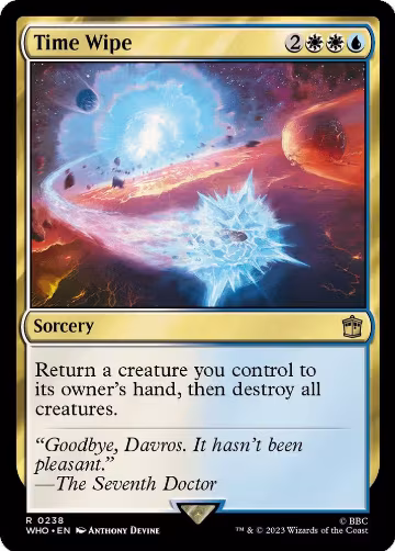 Time Wipe (238), Universes Beyond: Doctor Who — Magic card price