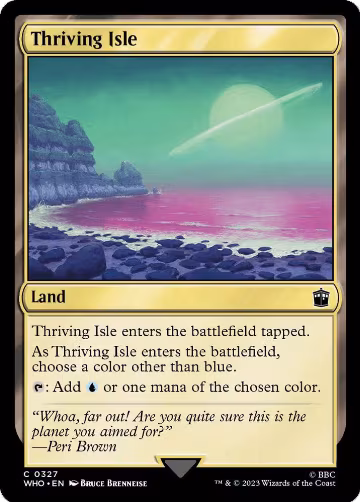 Thriving Isle (327), Universes Beyond: Doctor Who — Magic card price
