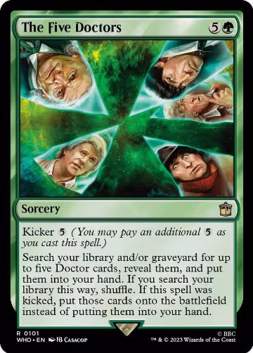 The Five Doctors (101), Universes Beyond: Doctor Who — Magic card price