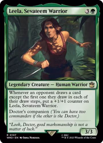 Leela, Sevateem Warrior (107), Universes Beyond: Doctor Who — Magic card price
