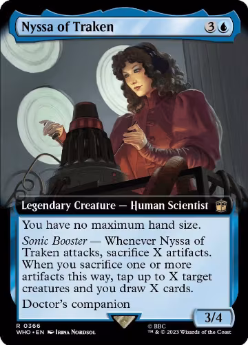 Nyssa of Traken (Extended Art) (366), Universes Beyond: Doctor Who — Magic card price