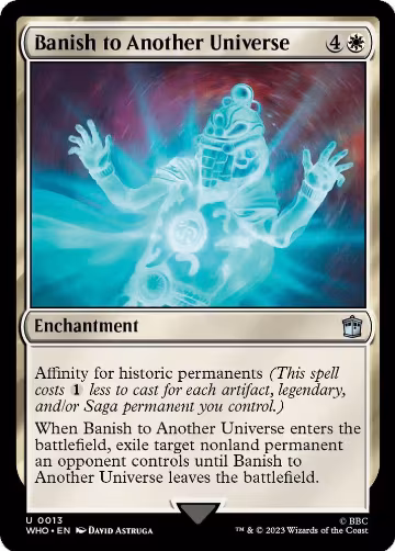 Banish to Another Universe (13), Universes Beyond: Doctor Who — Magic card price
