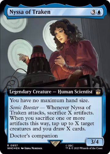 Nyssa of Traken (Extended Art) (Surge Foil) (957), Universes Beyond: Doctor Who — Magic card price