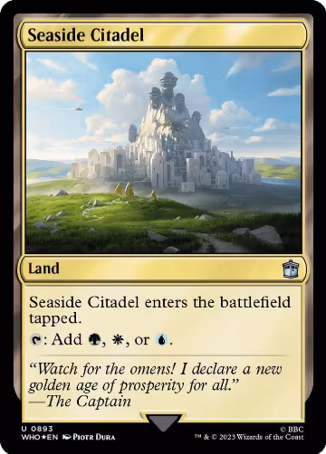 Seaside Citadel (Surge Foil) (893), Universes Beyond: Doctor Who — Magic card price