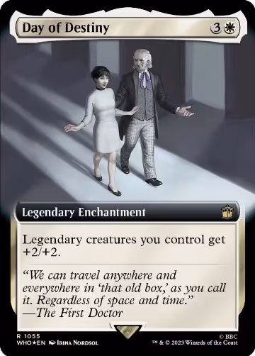 Day of Destiny (Extended Art) (Surge Foil) (1055), Universes Beyond: Doctor Who — Magic card price