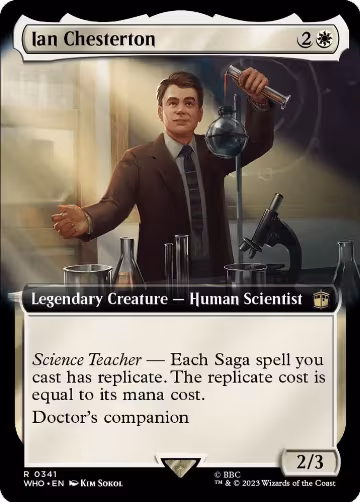 Ian Chesterton (Extended Art) (341), Universes Beyond: Doctor Who — Magic card price