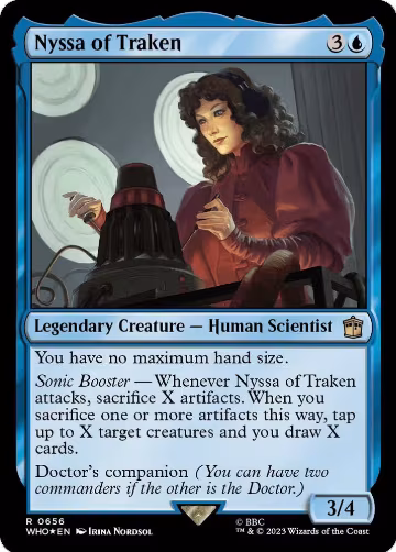 Nyssa of Traken (Surge Foil) (656), Universes Beyond: Doctor Who — Magic card price