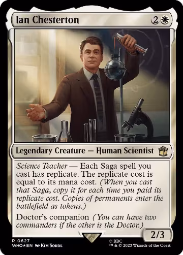 Ian Chesterton (Surge Foil) (627), Universes Beyond: Doctor Who — Magic card price