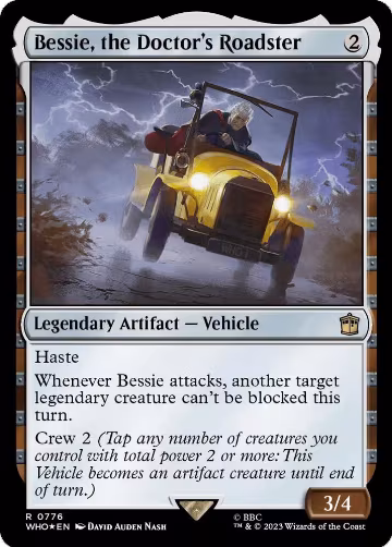 Bessie, the Doctor's Roadster (Surge Foil) (776), Universes Beyond: Doctor Who — Magic card price