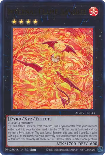 Infernal Flame Banshee (AGOV-EN043), Age of Overlord — Yu-Gi-Oh! card price