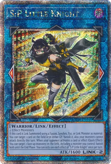 S:P Little Knight (Quarter Century Secret Rare) (AGOV-EN046) — card price