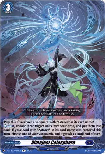 Almajest Celesphere (D-BT12/044EN), D-BT12: Evenfall Onslaught — Vanguard card price
