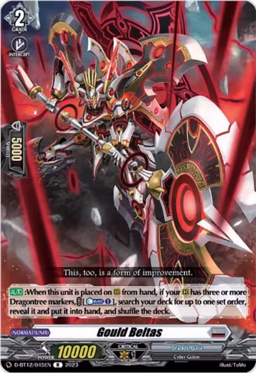Gould Beltas (D-BT12/045EN), D-BT12: Evenfall Onslaught — Vanguard card price
