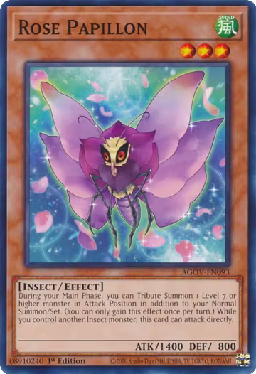 Rose Papillon (AGOV-EN093), Age of Overlord — Yu-Gi-Oh! card price