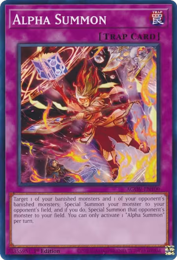 Alpha Summon (AGOV-EN100), Age of Overlord — Yu-Gi-Oh! card price