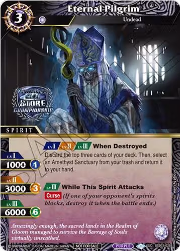 Eternal Pilgrim (Championship Pack 2023 Vol. 3) (BSS03-028), Launch & Event Promos — Battle Spirits card price