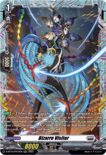 Bizarre Visitor (FR) (D-BT12/FR19EN), D-BT12: Evenfall Onslaught — Vanguard card price