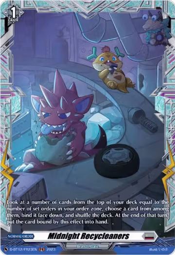 Midnight Recycleaners (FR) (D-BT12/FR23EN), D-BT12: Evenfall Onslaught — Vanguard card price
