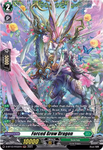 Forced Grow Dragon (FR) (D-BT12/FR32EN), D-BT12: Evenfall Onslaught — Vanguard card price