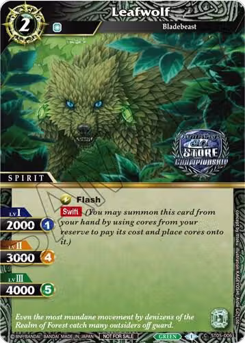 Leafwolf (Champion Card Set Vol. 3) (ST05-006), Launch & Event Promos — Battle Spirits card price