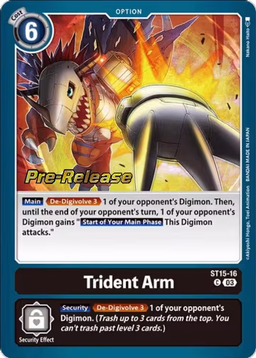 Trident Arm (ST15-16 C) — card price