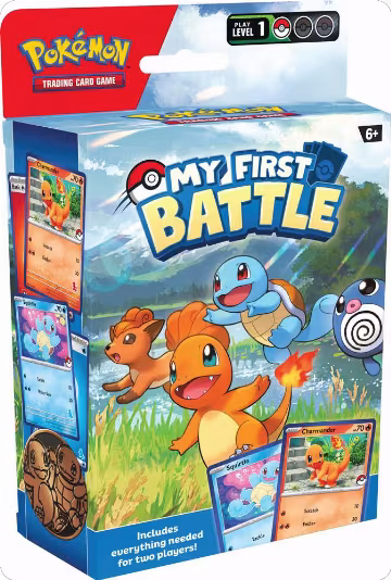 My First Battle [Charmander & Squirtle], My First Battle — Pokémon sealed product price