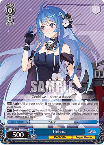Helena (RRR) (AZL/S102-TE01R RRR), Azur Lane — Weiß Schwarz card price