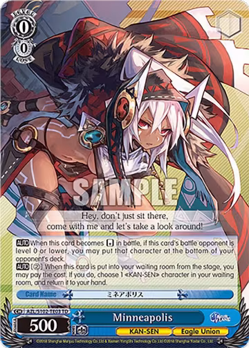 Minneapolis (AZL/S102-TE03 TD), Azur Lane — Weiß Schwarz card price