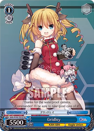 Gridley (RRR) (AZL/S102-TE10R RRR), Azur Lane — Weiß Schwarz card price