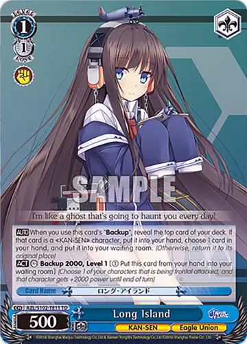 Long Island (AZL/S102-TE11 TD), Azur Lane — Weiß Schwarz card price
