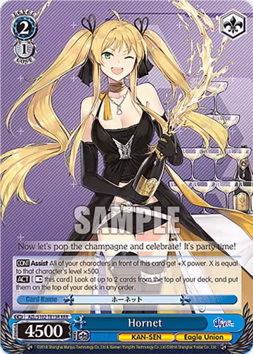 Hornet (RRR) (AZL/S102-TE13R RRR), Azur Lane — Weiß Schwarz card price