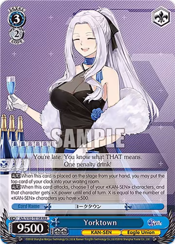 Yorktown (RRR) (AZL/S102-TE15R RRR), Azur Lane — Weiß Schwarz card price