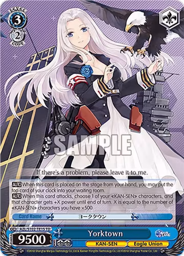 Yorktown (AZL/S102-TE15 TD), Azur Lane — Weiß Schwarz card price