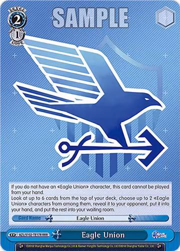 Eagle Union (RRR) (AZL/S102-TE17R RRR), Azur Lane — Weiß Schwarz card price