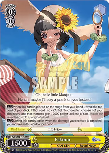 Eskimo (RRR) (AZL/S102-TE25R RRR), Azur Lane — Weiß Schwarz card price