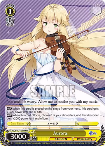Aurora (RRR) (AZL/S102-TE28R RRR), Azur Lane — Weiß Schwarz card price