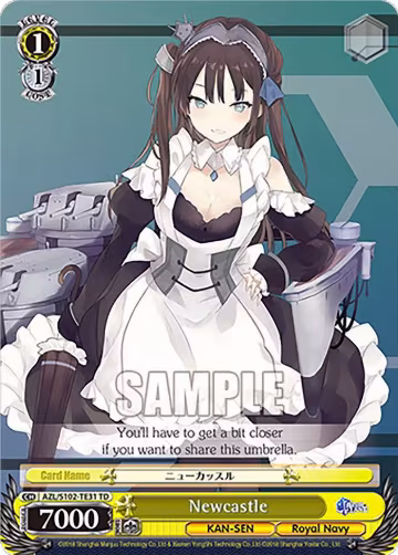 Newcastle (AZL/S102-TE31 TD), Azur Lane — Weiß Schwarz card price