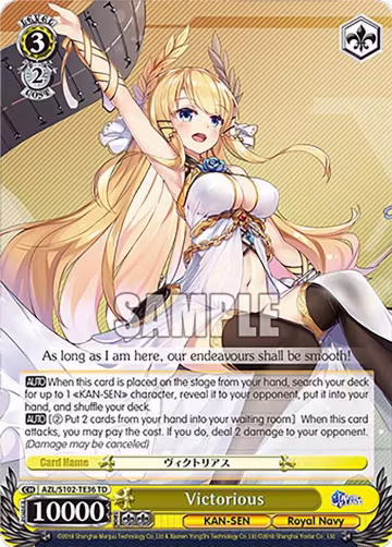 Victorious (AZL/S102-TE36 TD), Azur Lane — Weiß Schwarz card price