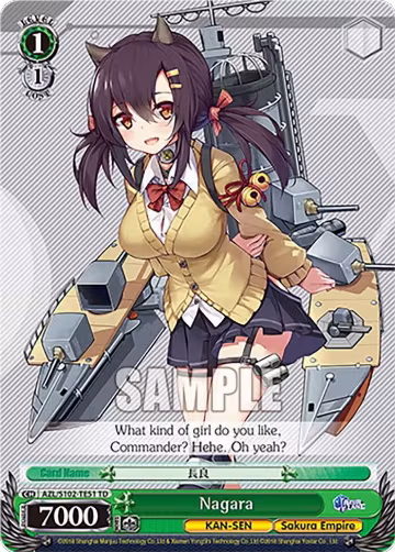 Nagara (AZL/S102-TE51 TD), Azur Lane — Weiß Schwarz card price