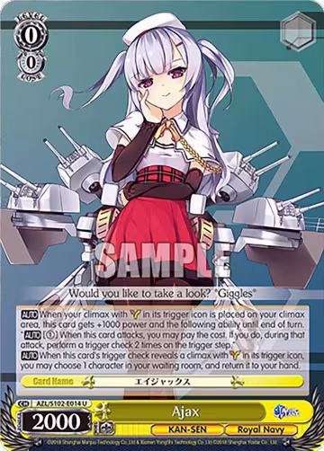 Ajax (AZL/S102-E014 U), Azur Lane — Weiß Schwarz card price