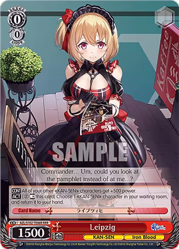 Leipzig (RRR) (AZL/S102-TE66R RRR), Azur Lane — Weiß Schwarz card price